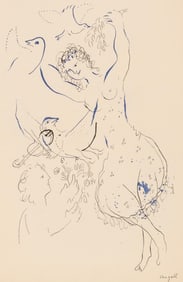 Marc Chagall, Composition, Couleur amour, Limited Edition Lithograph
