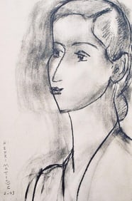 Henri Matisse, Mademoiselle J.Leriche, Portraits par Henri Matisse, Limited Edition Heliogravure