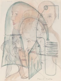 Francis Picabia, Composition, Le Peseur d'ames (The Weigher of Souls), Limited Edition Lithograph