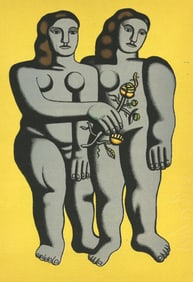 Fernand Leger, Composition, Mon ami Leger, Limited Edition Lithograph