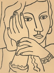 Fernand Leger, Composition, Mon ami Leger, Limited Edition Lithograph