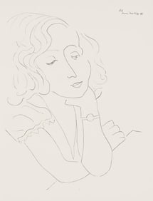 Henri Matisse, Serie O, var. 6 (Duthuit 9), Henri Matisse, Dessins, Themes et variations, Limited