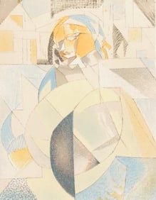 Jacques Villon, Composition, Regards sur Paris, Limited Edition Lithograph