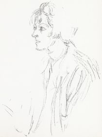 Alberto Giacometti, Composition, Derriere le miroir, Limited Edition Lithograph