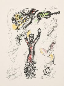 Marc Chagall, Composition (Mourlot 668-677), La Feerie et Le Royaume, Limited Edition Lithograph