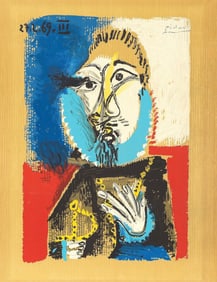 Pablo Picasso, Composition (Orozco 207-261), Vingt-Neuf Portraits Imaginaires, Limited Edition