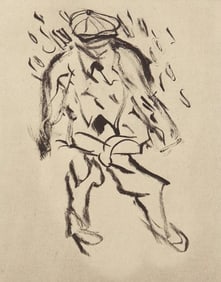 Willem de Kooning, Composition, Poems, Limited Edition Lithograph