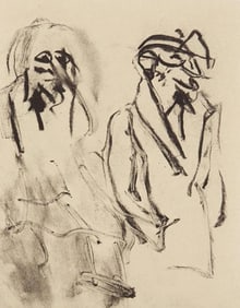 Willem de Kooning, Composition, Poems, Limited Edition Lithograph