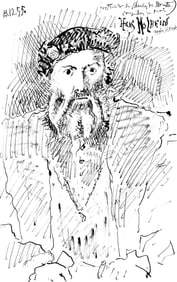 Pablo Picasso, Composition (Cramer 101), Carnet de la Californie, Limited Edition Collotype