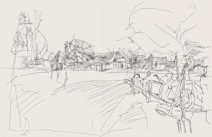 Jacques Villon, Composition (Ginestet/Pouillon 42-64), Hesiode, Les Travaux et les Jours, Limited