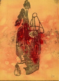 Fred Deux, Composition, Variations sur l'imaginaire, Limited Edition Lithograph