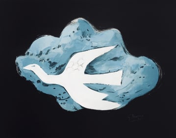 Georges Braque, Composition, Œdipe roi de Sophocle, Limited Edition Lithograph