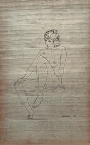 Henry Strater, Composition, 24 Drawings by Henry Strater, Limited Edition Lithograph