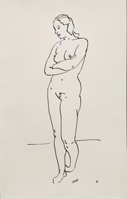 Henry Strater, Composition, 24 Drawings by Henry Strater, Limited Edition Lithograph