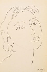 Henri Matisse, Mademoiselle D.A., Portraits par Henri Matisse, Limited Edition Heliogravure