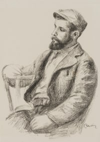 Pierre-Auguste Renoir, Louis Valtat, Les Lithographies de Renoir, Limited Edition Lithograph