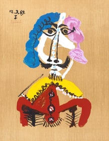 Pablo Picasso, Composition (Orozco 207-261), Vingt-Neuf Portraits Imaginaires, Limited Edition
