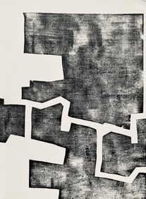 Eduardo Chillida, Composition, Derriere le miroir, Limited Edition Woodcut