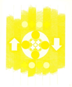 George Earl Ortman, X + X, Ten Works by Ten Painters, Limited Edition Silkscreen