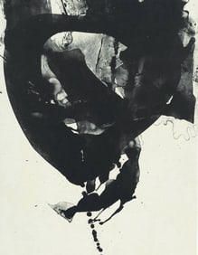 Robert Motherwell, Nocturne VIII (Belknap 354-380; Engberg/Banach 415-441), Three Poems, Limited