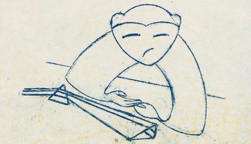 Max Ernst, Composition (Spies/Leppien 218), La Ballade du Soldat, Limited Edition Lithograph