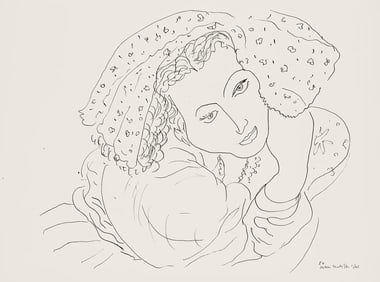 Henri Matisse, Serie I, var. 4 (Duthuit 9), Henri Matisse, Dessins, Themes et variations, Limited