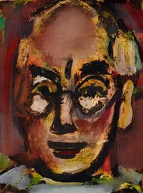 Georges Rouault, Composition, Visages, dix etudes de l'Atelier reproduites en fac-similes, Limited