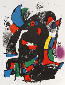 Joan Miro, Composition, (Cramer 249; Mourlot 1257), Joan Miro Lithographs, Limited Edition