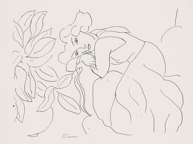 Henri Matisse, Serie C, var. 5 (Duthuit 9), Henri Matisse, Dessins, Themes et variations, Limited