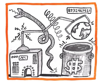 Keith Haring, Composition, Against All Odds, Limited Edition Lithograph