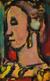 Georges Rouault, Composition, Visages, dix etudes de l'Atelier reproduites en fac-similes, Limited