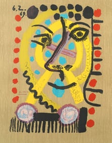 Pablo Picasso, Composition (Orozco 207-261), Vingt-Neuf Portraits Imaginaires, Limited Edition