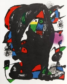 Joan Miro, Composition, (Cramer 249; Mourlot 1259), Joan Miro Lithographs, Limited Edition