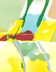 John Chamberlain, Flashback I, Limited Edition Lithograph