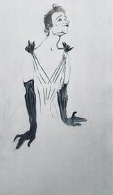 Henri de Toulouse-Lautrec, Composition, Yvette Guilbert vue par Toulouse-Lautrec, Limited Edition