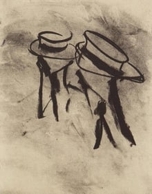 Willem de Kooning, Composition, Poems, Limited Edition Lithograph