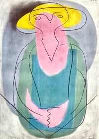 Pablo Picasso, Portrait of a Lady (Orozco 95), Picasso: Fifteen Drawings, Limited Edition Lithograph
