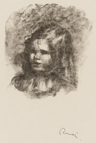 Pierre-Auguste Renoir, Claude Renoir tourne a gauche, Les Lithographies de Renoir, Limited Edition