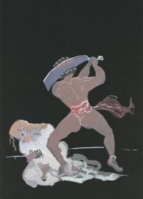 Andre Derain, Composition, Salome, Limited Edition Lithograph