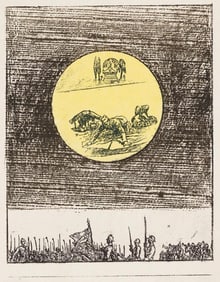 Max Ernst, Composition (Spies/Leppien 218), La Ballade du Soldat, Limited Edition Lithograph