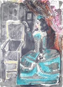 Pablo Picasso, Composition (Bloch 1276; Czwiklitzer 23), Toros y Toreros, Limited Edition Lithograph