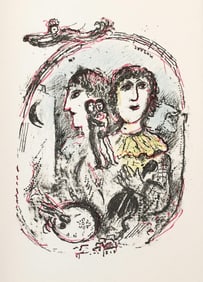 Marc Chagall, Composition (Mourlot 668-677), La Feerie et Le Royaume, Limited Edition Lithograph