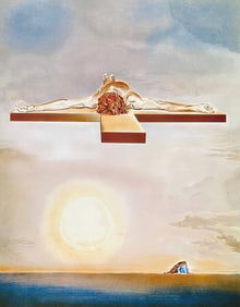 Salvador Dali, Le Christ de Gala, Fac-simile Signed, Limited Edition Archival Pigment Print