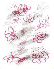 Andre Masson, Composition, Poemes insoumis, Limited Edition Lithograph