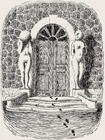 Rene Magritte, Composition, Les chants de Maldoror, Limited Edition Lithograph