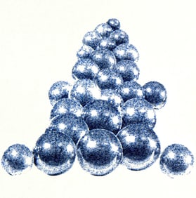 Pol Bury, Cinetisation, Derriere le miroir, Limited Edition Lithograph