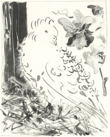 Pablo Picasso, Le Pigeon (The Pigeon) (Orozco p.82), Histoire naturelle, Limited Edition Lithograph