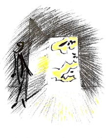 Andre Masson, Composition, Poemes insoumis, Limited Edition Lithograph