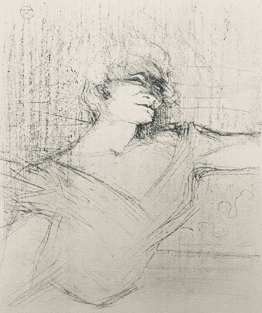 Henri de Toulouse-Lautrec, Composition, Yvette Guilbert vue par Toulouse-Lautrec, Limited Edition (1 of 4)