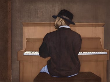 Dean Mitchell, Harmony, Music, Deep Rivers in My Soul, Limited Edition Etching